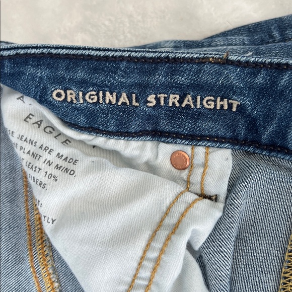 American Eagle Outfitters Airflex+ Men's Original Straight Jeans 36x34 - Picture 11 of 12